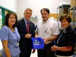 Congressman Platts recently met with staff from Critical Care Services in Harrisburg to discuss patient care practices and pending legislation.
