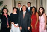 Rep. Platts and summer interns for 2004