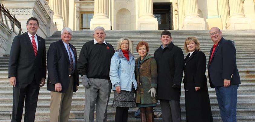 Photo: Enjoyed hosting a group of state lawmakers to the U.S. Capitol this morning with Congressman Steven Palazzo.