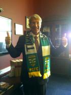 Congressman Schrader shows his Oregon spirit as the Timbers Army seeks it's first ever playoff berth. 