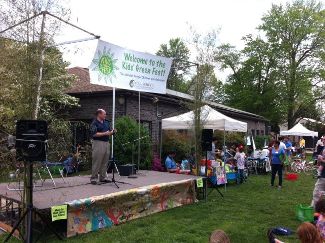 Senator Coons speaks at Kids Greenfest in Newark