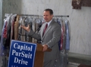 Congressman Herger speaks at the annual Capital PurSuit Drive