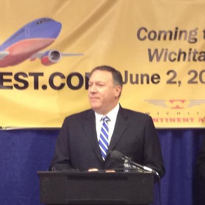 Photo: Southwest Airlines IS Coming to Wichita:  June 2, 2013
5 Daily Flights:   2 to Chicago - Midway, 2 to Dallas - Love Field and 1 to Las Vegas!