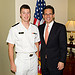 Congressman Cantor Congratulates Naval Academy Student