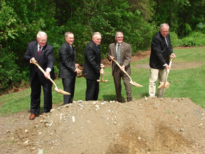 Rep. Pitts attends the groundbreaking for the new expansion to Holtwood Hydroelectric facility.