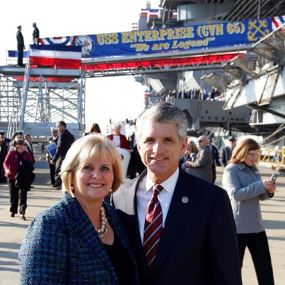 Photo: Today I had the honor of participating in the inactivation ceremony of the USS Enterprise -- an historic symbol of America’s naval power for over half a century. It is a distinct privilege to have had the Enterprise homeported in the 2nd Congressional District of Virginia for the past 20 years. More than 100,000 Sailors have served on Big E, and today’s inactivation ceremony signals not only the conclusion of the ship’s distinguished service, but recognizes the extraordinary crew, past and present, and equally important, the families who support our men and women in uniform.