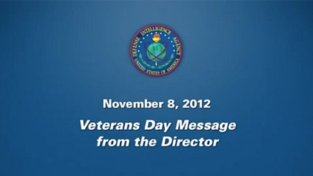 DIA Director Thanks Our Veterans. Watch Video »