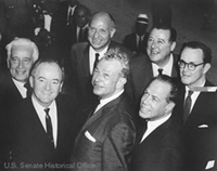 Group of Senators Pose for Photo, 1964