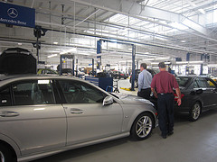 Daimler Vehicle Processing Center in Brunswick