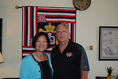 D.C. - Congresswoman Mazie Hirono and Lanny Busher, a teacher from Waianae High School