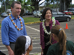Congresswoman Mazie Hirono and Assistant U.S. Education Secretary Peter Cunningham Visit Waimanalo