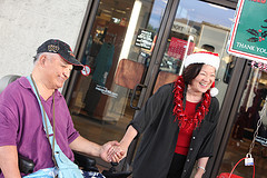 Congresswoman Mazie Hirono Rings Bell for Salvation Army in Kaneohe