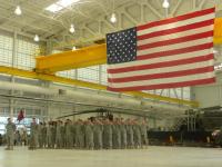 Deployment Ceremony for G Company 2-135th General Support Aviation Battalion 