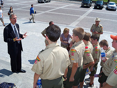 Lipinski Meets with Boy Scouts in Washington