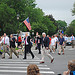Congressman Larson marches in 2011 Newington Memorial Day Parade