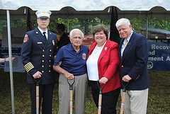 Groundbreaking of the East Hartford Fire Station