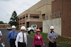 Rep. Hochul visits the Amherst Waste Water Treatment Plant