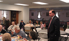 Congressman Guinta spent some time at the John O'Leary Adult Community Center in Merrimack, NH visiting with members of the center.
