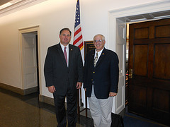 Congressman Guinta meets with NH Representative John Graham in Washington to discuss Veteran Affairs