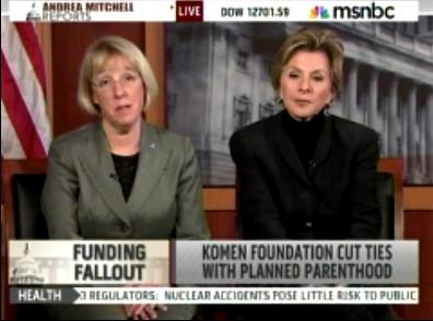 Senator Boxer Discusses Komen Foundation's Decision to Cut Funding to Planned Parenthood