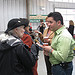 Rep. Lujan Speaks with Constituents at the Santa Fe Farmers Market