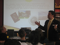 Rep. Lujan Teaches a Lesson on Renewable Energy at SFHS