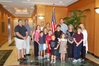 Congressman Olson and the Juvenile Diabetes Research Foundation