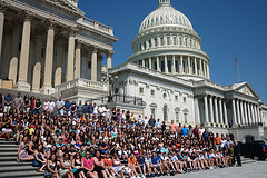6.3.2011 - Rep. Pascrell welcomes Schulyer Colfax Middle School to Capitol Hill