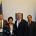 Congressman Sablan, Ronnie Rogers, Mertie Kani and Roy Sablan