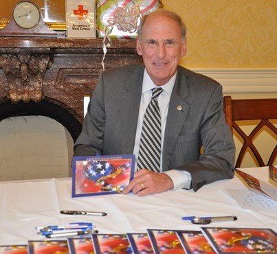 Photo: Honored to join the American Red Cross at the “Holiday Mail for Heroes” event today to sign cards for our troops, veterans and their families.