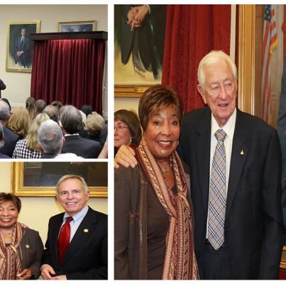 Photo: I had the privilege to speak at my long time friend and Texas colleague, Congressman Ralph Hall’s portrait unveiling to commemorate his chairmanship of the Committee on Science, Space, & Technology.