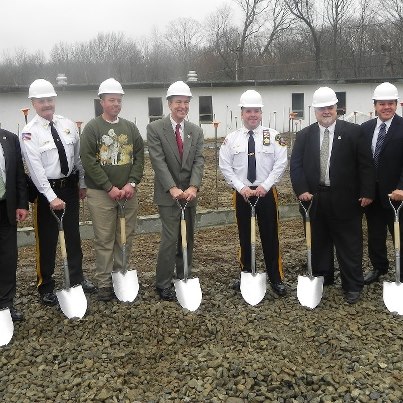 Photo: I joined Sussex County Sheriff Mike Strada at the groudbreaking for the Sussex County Emergency Operations Center in Frankford this morning. This state of the art facility will help Sussex County’s first responders serve and protect the county for many years to come.