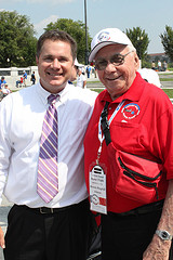 Rep. Braley meets with WWII veterans from the Eastern Iowa Honor Flight