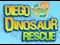 Game logo: Diego&#x27;s Dinosaur Rescue
