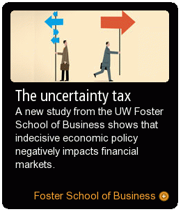 The uncertainty tax