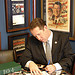 Congressman Smith signing letters