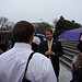 Congressman Smith talking with constituents outside the Capitol 