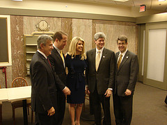 Congressman Smith and Nebraska delegation meeting Miss America Teresa Scanlan