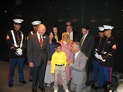 August 2010: Ceremony for Injured Iraqi Boy