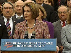 October 2009: Affordable Health Care for American Act Announcement