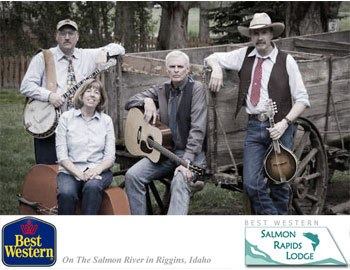 Photo: Just spent some time listening to a few tracks from HOTWIRE - the bluegrass band featured this weekend during Salmon Rapids Lodge Gifts of Music Series. They're off the charts - seriously! Plan a trip to Riggins for Saturday so you can sit by the fire and listen all night. The lodge has special rates just for this night, Isn't that nice? http://bit.ly/TrvlTlPkgs