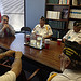 Rep. Culberson visits with VFW District 4 Ceremonial Team