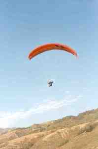 A paraglider enjoys the beauty of Los Padres National Forest/Courtesy National Forest Service