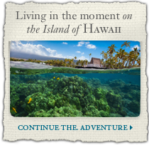 Living in the moment on the Island of Hawaii