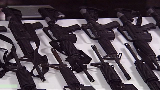 PHOTO: Univision News obtained the list of Fast and Furious weapons and a list containing almost 60,000 recovered firearms compiled by Mexico's Secretaría de la Defensa Nacional (SEDENA)