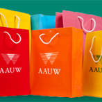 AAUW shopping bags