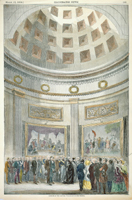 Interior of the Rotunda?Procession to the Portico.