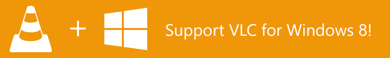 Banner for the Windows 8 fundraiser