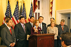 Congresswoman Hayworth speaks at an event for the Balanced Budget Amendment