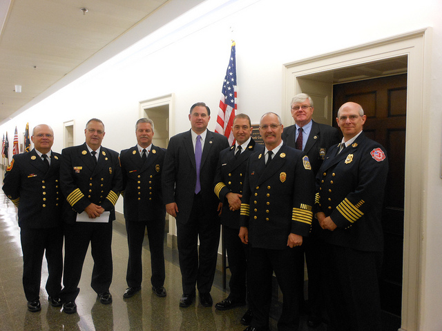 Congressman Guinta met with the NH Association of Fire Chiefs down in Washington